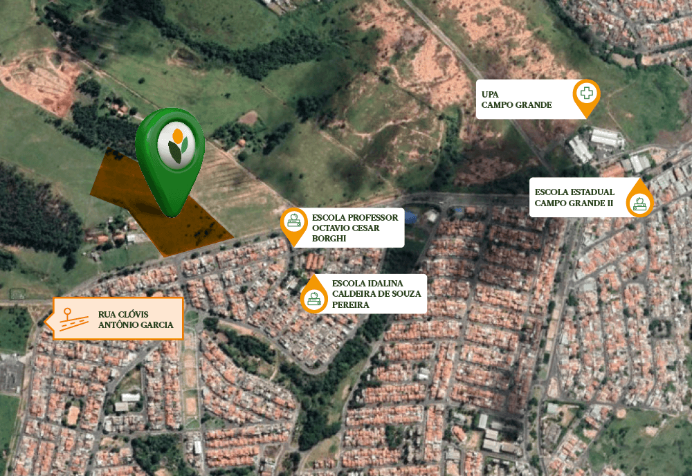 Mapa - Jardim das Mangabeiras
